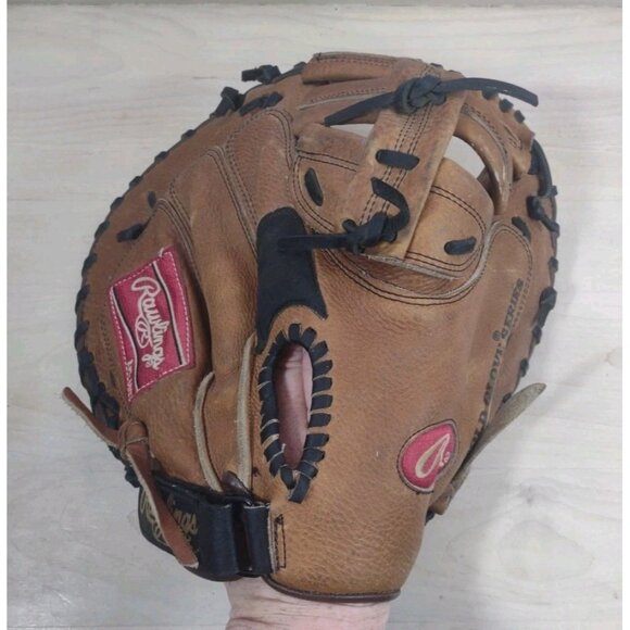 Rawlings Gold Glove Pro Lite Toe Catchers Mitt RHT GG-CMS Professional Player - Picture 11 of 12